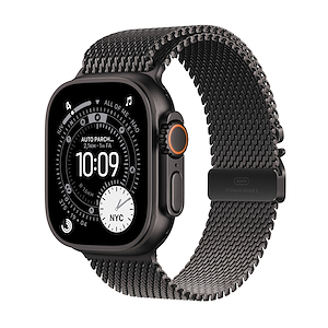 Apple Watch ULTRA 3 49mm Large GPS+Cellular Titanio Nero Milanese Titanio Nero